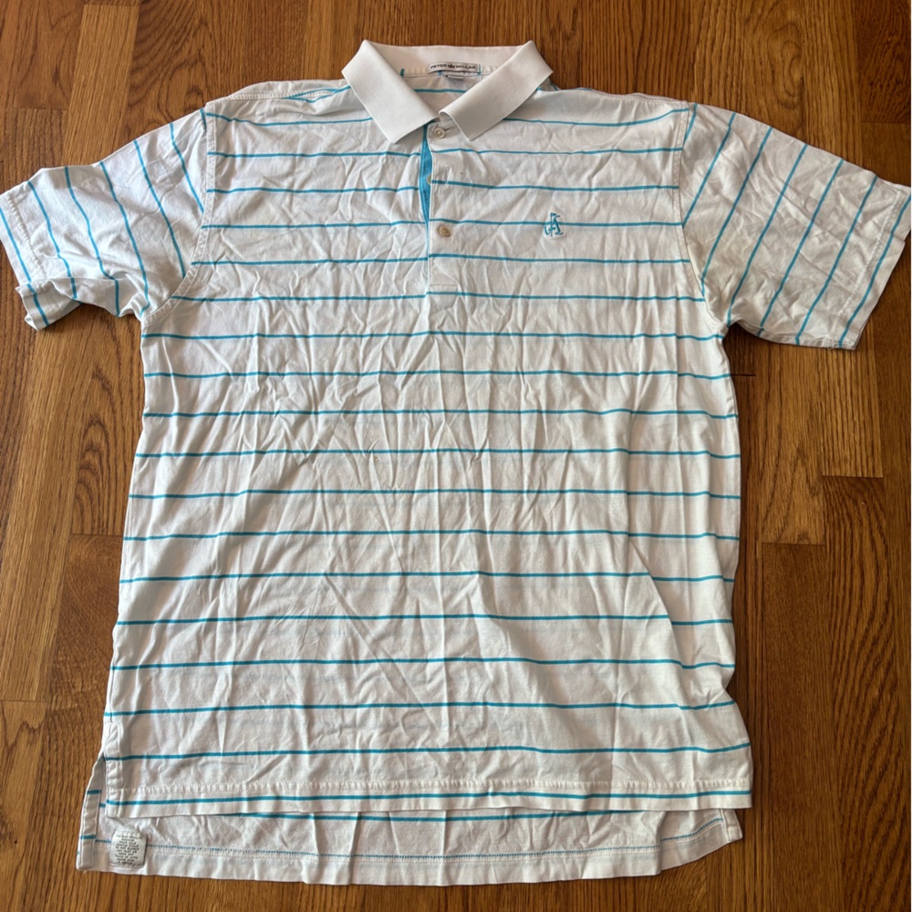 Peter Millar Men’s Striped Polo